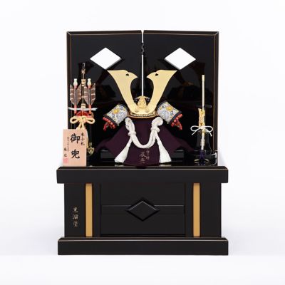 ♡えり♡ELI♡6日夜兜ウサセット販売 広島 厳島神社所蔵 国宝模写浅葱綾威兜平台飾りNo311-E | 五月