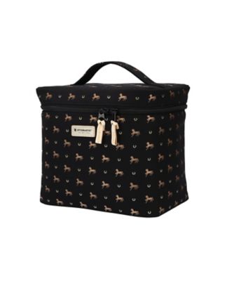 ＜ARTISAN&ARTIST (Women)＞ピルーエット　ミドルサイズ・バニティケース　６ＷＰーＰＲ２３（ＢＬＫ）