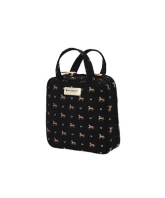 ＜ARTISAN&ARTIST (Women)＞ピルーエット　タテ型収納のスクエアポーチ　６ＷＰーＰＲ６０９２（ＢＬＫ）