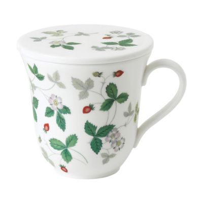 「WEDGWOOD」マグカップ　ワイルドストロベリー（新品）