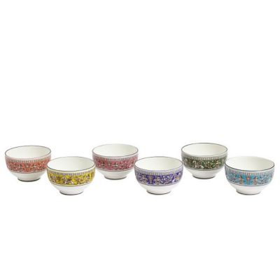 フロレンティーン ティーボウル＆ソーサー 6色セット | WEDGWOOD