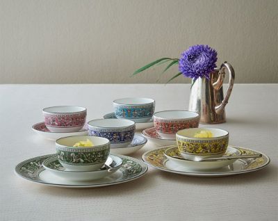 フロレンティーン ティーボウル＆ソーサー 6色セット | WEDGWOOD