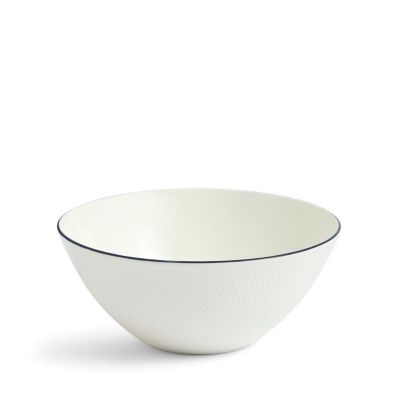 ＜WEDGWOOD＞ジオ　ブルー　ボウル１６ｃｍ　ライン