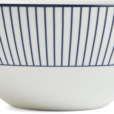 ジオ ブルー ボウル16cm ピンストライプ ホワイト | WEDGWOOD