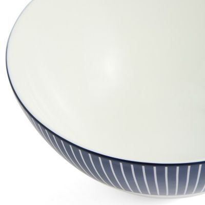 ジオ ブルー ボウル16cm ピンストライプ ブルー | WEDGWOOD
