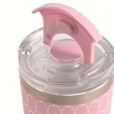 ルネッサンス ピンク 蓋付ドリンクタンブラー（ステンレス 