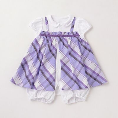 ANNA SUI mini(Baby&Kids)/アナ スイ・ミニ チェックショートオール