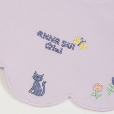 スカラップ刺しゅうスタイ | ANNA SUI mini (Baby&Kids)/アナ スイ