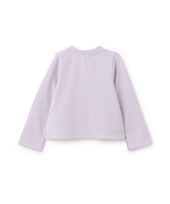お花カットカーディガン　７０４３５１２