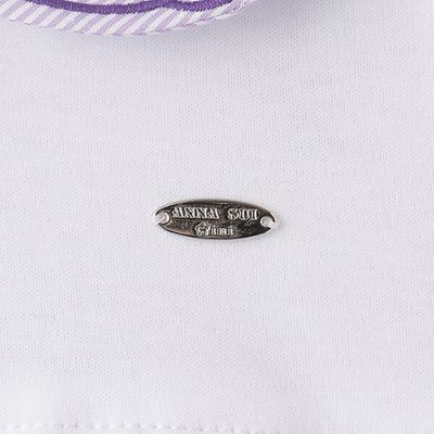 刺繍セーラーカラーロンパース　７０５１５０３
