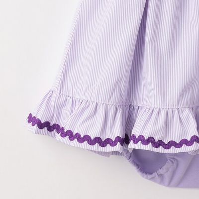 刺繍セーラーカラーロンパース　７０５１５０３