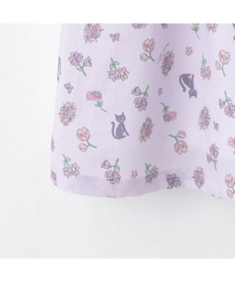 ミニフラワー柄ワンピース＋カバーパンツ　７０５１５０４