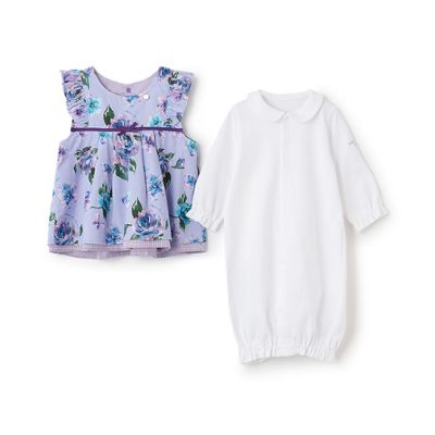 RoseSketch柄チュニック＋2WAYオール 7053504