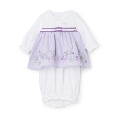 ANNA SUI mini (Baby&Kids)/アナ スイ・ミニ お花刺繍2WAYオール 7053505