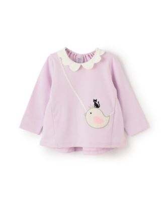 ＜ANNA SUI mini (Baby&Kids)＞襟付きトロンプルイユトレーナー　７０５３５１０　