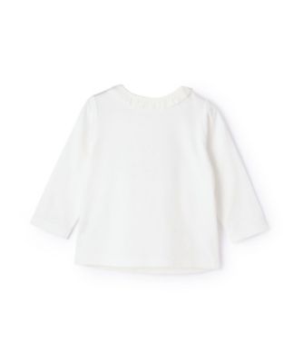 フラワー刺しゅう長袖Tシャツ 7053511 | ANNA SUI mini