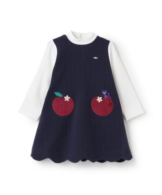 ANNA SUI mini (Baby & Kids)/アナ スイ・ミニ りんごアップリケワンピース 7053513 コン ワンピース・ドレス【三越伊勢丹/公式】