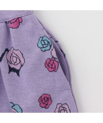 バラ猫ジャガードバルーンワンピース 7063512 | ANNA SUI mini