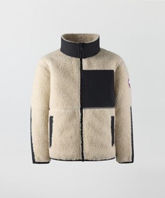 ＜CANADA GOOSE (Baby&Kids)＞≪送料無料≫Ｙｏｕｔｈ　Ｓｉｍｃｏｅ　Ｆｌｅｅｃｅ　Ｊａｃｋｅｔ　７０８３Ｙ