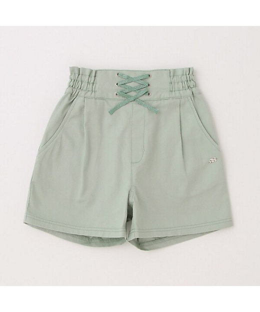 【SALE】スイ・ミニ カラーショートパンツ エメラルドグリーン パンツ・ズボン