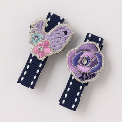 ＜ANNA SUI mini(Baby&Kids)＞チビヘアクリップ２コセット