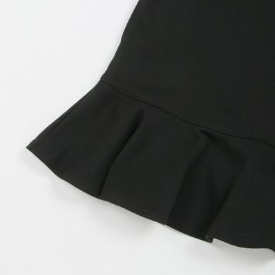 ロゴテープ肩開きカットワンピース
