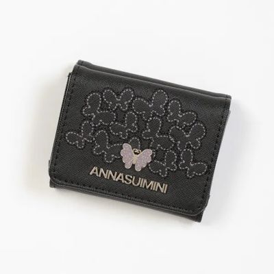 ＜ANNA SUI mini(Baby&Kids)＞蝶刺しゅう財布