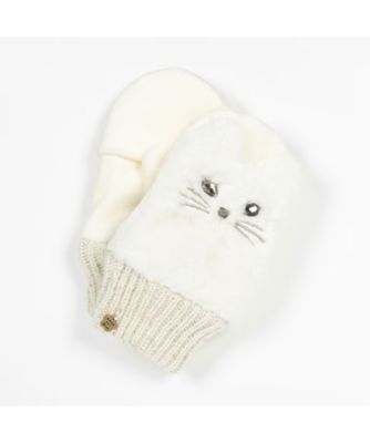 ANNA SUI mini ネコミトン　猫　手袋　オフホワイト　白 ネコ ミトン | ANNA SUI mini (Baby&Kids)/アナ スイ・ミニ