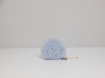 muku+CREME/ムク プリュ クレム 713 ムートンラウンドポーチ ブルー 洗面化粧ポーチ【三越伊勢丹/公式】