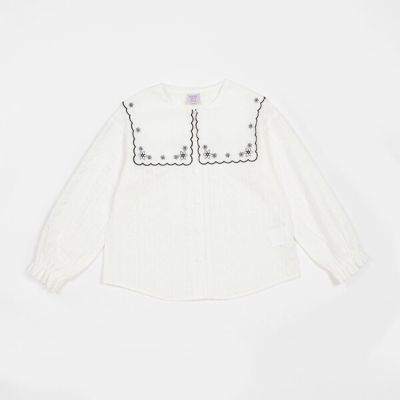 セーラー刺しゅう襟長袖ブラウス | ファッション・服 | 三越伊勢丹 