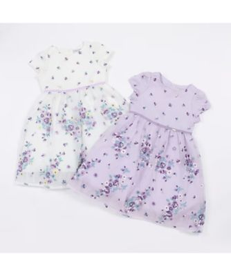 アナスイミニ　花柄ワンピース　130 Blooming Garden 総柄ワンピース | ANNA SUI mini