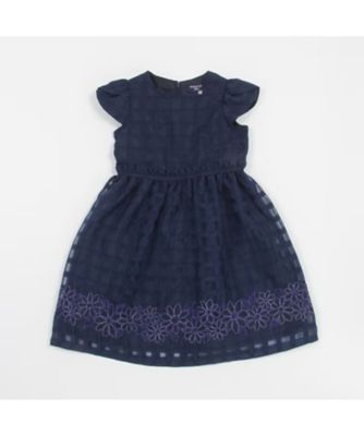 ＜ANNA SUI mini(Baby&Kids)＞オーガンジー裾刺しゅうワンピース