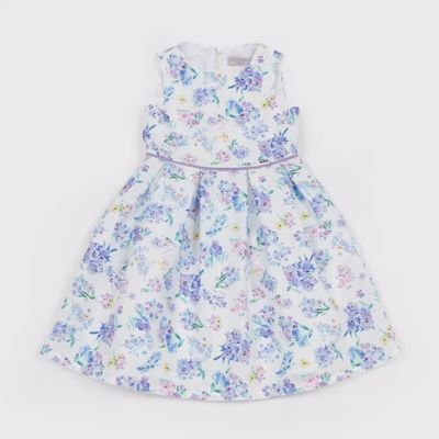 ＜三越伊勢丹/公式＞ ANNA SUI mini(Baby & Kids)/アナ スイ・ミニ ユニコーン花柄布帛ワンピース シロ ワンピース・ドレス【三越伊勢丹/公式】