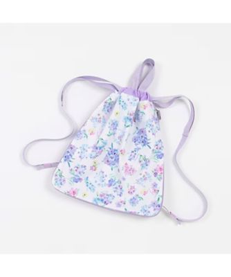ユニコーン花総柄マチつきナップサック | ANNA SUI mini