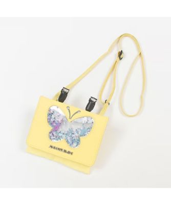 ＜ANNA SUI mini(Baby&Kids)＞蝶コンフェティ移動ポケット