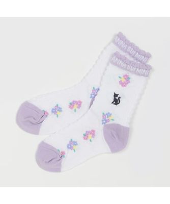 ネコと花クルーソックス | ファッション・服 | 三越伊勢丹オンライン  