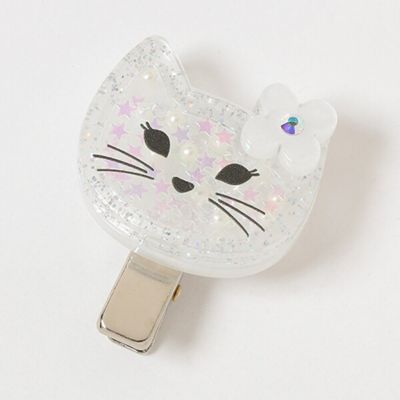 ＜ANNA SUI mini(Baby&Kids)＞アクリルネコヘアクリップ