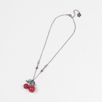 ＜ANNA SUI mini (Baby&Kids)＞チェリーネックレス