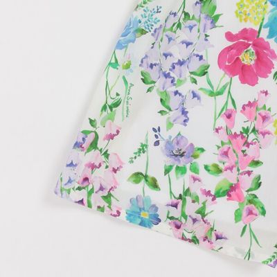 半袖Tシャツ＋ベルフラワー柄ジャンパースカート | ファッション・服 