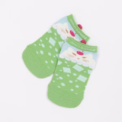 ＜ANNA SUI mini (Baby&Kids)＞ネコクリームソーダスニーカーインソックス