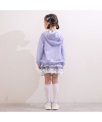 フラワーリース柄２段キュロット　７１５１１０８