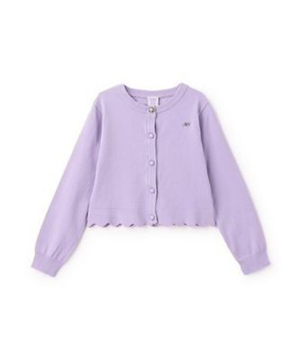 ＜ANNA SUI mini (Baby&Kids)＞裾スカラップカーディガン　７１５１２０１