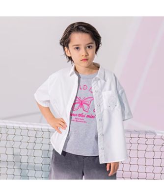 蝶刺しゅうTシャツ 7151232 | ANNA SUI mini (Baby&Kids