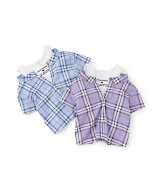 チェックシャツ＋半袖Ｔシャツ　７１５１２７２