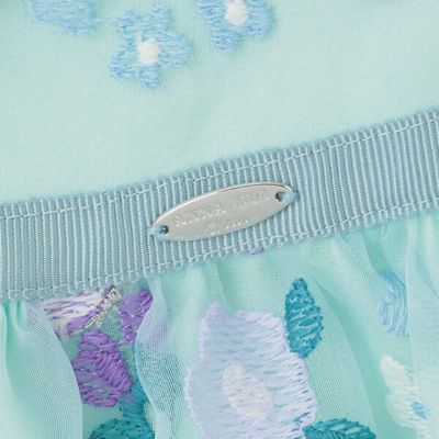 フラワー総刺繍ワンピース　７１５１３５１