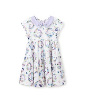 ANNA SUI mini (Baby&Kids)/アナ スイ・ミニ フラワーリース柄カットソーワンピース　７１５１３６５