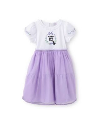 ANNA SUI mini (Baby&Kids)/アナ スイ・ミニ チュールスカートドッキングワンピース　７１５１３６６
