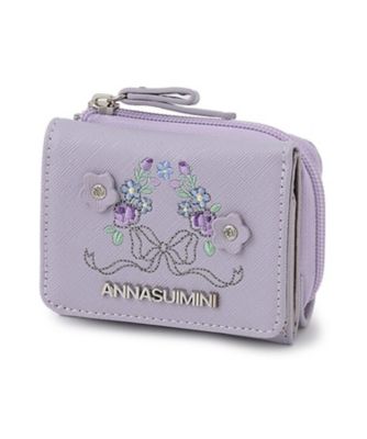ANNA SUI mini (Baby&Kids)/アナ スイ・ミニ お花リース刺しゅう財布　７１５１４０６