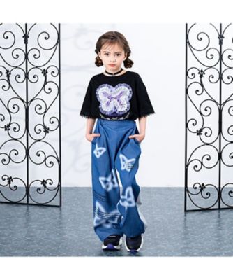フリル蝶Ｔシャツ　７１５２２２３
