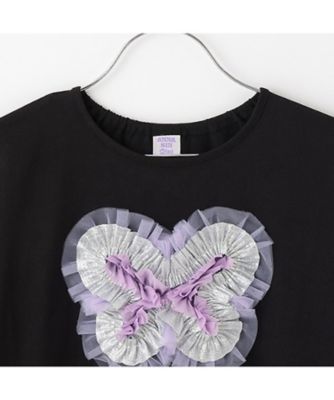 フリル蝶Ｔシャツ　７１５２２２３
